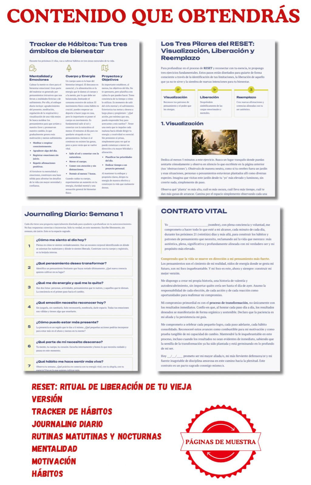 LA TRANSFORMACIÓN EN 21 DÍAS: cómo recuperar el control sobre tu vida